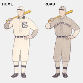 Cleveland Indians 1989 uniform artwork, This is a highly de…