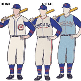 chicago cubs 1945 jersey