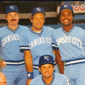 Kansas City Royals 1980's - TAILGATING JERSEYS - CUSTOM JERSEYS -WE HELP  YOU BUILD -YOUR DESIGN -PARADOY JERSEY - FUN