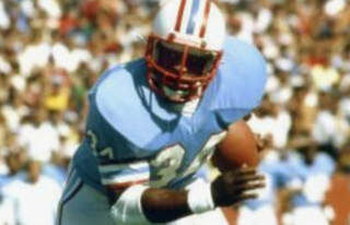 Lot Detail - Circa 1980 Mike Renfro Houston Oilers Game-Used Road Jersey